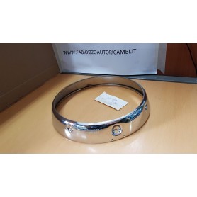 CORNICE FARO ANTERIORE NSU - PRINZ IN ACCIAIO CROMATO CASSA 169/A