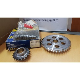 KIT CATENA DISTRIBUZIONE INNOCENTI MINI 90/120- A40- IM3- IM4 CASSA 171/A