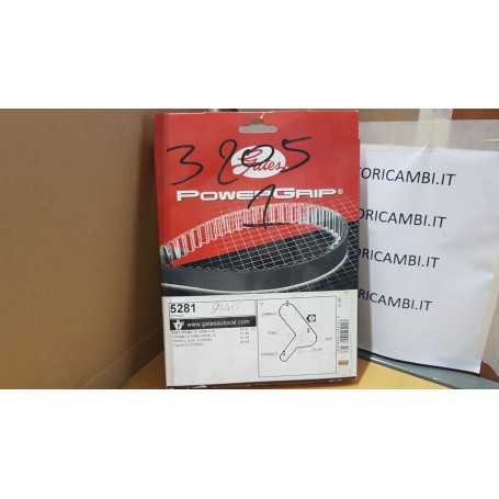 CINGHIA DISTRIBUZIONE FIAT CROMA 1900 TURBO DIESEL CASSA 172/A