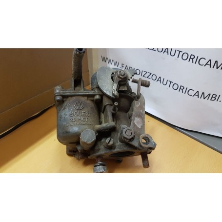 CARBURATORE SOLEX 28 PICT 1 USATO MADE IN GERMANY CASSA 190/A