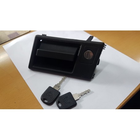 MANIGLIA ESTERNA DESTRA CON CHIAVE AUTOBIANCHI - LANCIA Y10 NERA CASSA 165/A