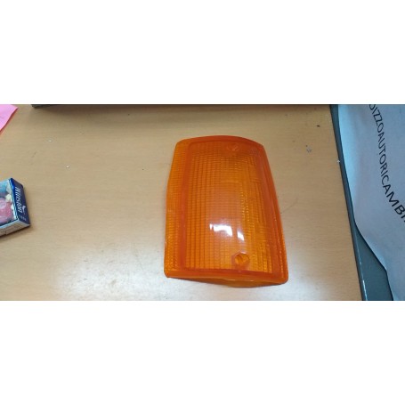 PLASTICA FANALE FRECCIA ANTERIORE SINISTRA FIAT UNO DAL 1983 AL 1989 ARANCIO CASSA 184/A