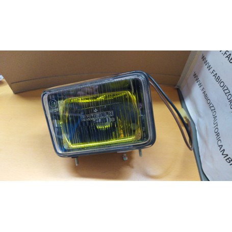 FARO ANTINEBBIA SINISTRO AUTOBIANCHI Y10 PRIMA SERIE GIALLO SCAFF.FARI PIAN.6