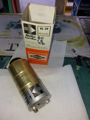 KL 39 FILTRO CARBURANTE AUDI 80 1.6 TD DAL 1986