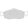 FDB884 - PASTIGLIE FRENO ANTERIORI FORD MONDEO - SCORPIO DISPONIBILI TICROULANDS 511TR49A16 CASSA 70/A