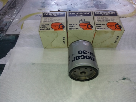 FILTRO CARBURANTE FORD TRANSIT 2.4D DAL 1977 TECNOCAR RN -30