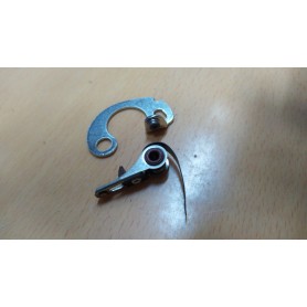 COPPIA PUNTE PLATINATE CONTATTI RENAULT 4 - 5 - 5TL - 6L - 8547256 - CASSA 212/A