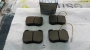 FDB142 - PASTIGLIE FRENO ANTERIORI PEUGEOT 504 - 505 - 604 FRENDO 720133