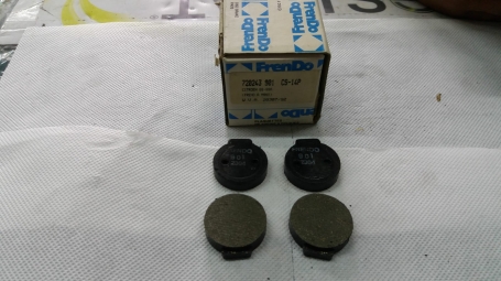PASTIGLIE FRENO ( FRENO A MANO) CITROEN GS - GSA DISPONIBILI FRENDO 720243 