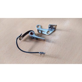 COPPIA PUNTE PLATINATE CONTATTI RENAULT 4 - 9 - 11 - 7701030506 - 71293401 - CASSA 219/A