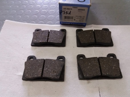 PATTINI FRENO ANTERIORE SKODA 130