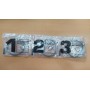 SERIE DI FASCE ELASTICHE FIAT 126 PERSONAL DIAMETRO 77 CASSA 200/A