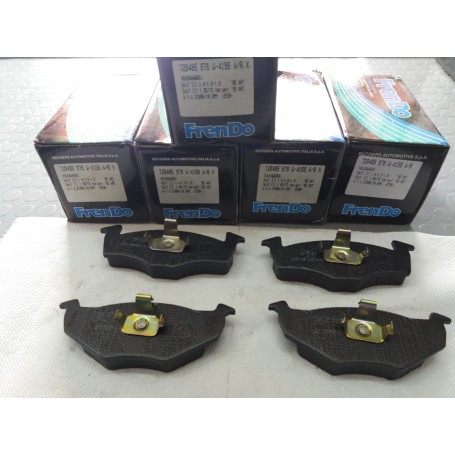 FDB1054 - SERIE PASTIGLIE ANTERIORI VOLKSWAGEN POLO - GOLFIII - VENTO - DISPONIBILI ATE - PAGID - JURID - CASSA 43/A