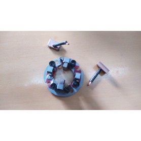 PORTASPAZZOLE MOTORINO AVVIAMENTO IMPIANTO DENSO 028510-0640 CASSA 200/A