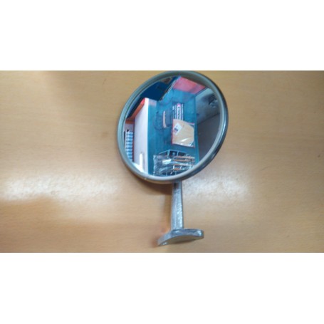 SPECCHIO ROTONDO CROMATO FIAT 500 GIARDINIERA APPLICAZIONE A VITE CASSA 1