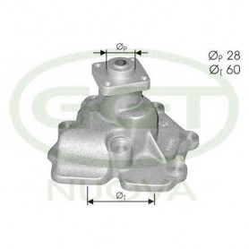 POMPA ACQUA FORD TRANSIT 2,5D - 2,5TD - CASSA 2