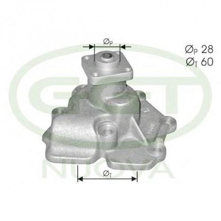 POMPA ACQUA FORD TRANSIT 2,5D - 2,5TD - CASSA 2