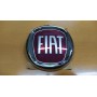 FREGIO STEMMA LOGO ROSSO FIAT POSTERIORE Diametro 95mm