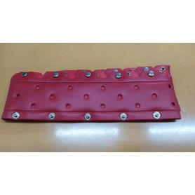 COPRIVOLANTE AUTO D'EPOCA VINTAGE BIANCO CON GIAPPETTE CASSA 199/A