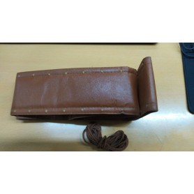 COPRIVOLANTE AUTO D'EPOCA VINTAGE BIANCO CON GIAPPETTE CASSA 199/A