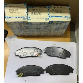 FDB598 - PASTIGLIE FRENO ANTERIORI HONDA ACCORD CASSA 72/A