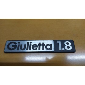 SIGLA POSTERIORE FREGIO GIULIETTA 1.8 ALFA ROMEO CASSA 174/A