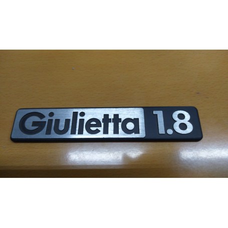 SIGLA POSTERIORE FREGIO GIULIETTA 1.8 ALFA ROMEO CASSA 174/A