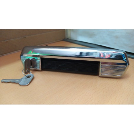MANIGLIA PORTA ESTERNA ANTERIORE DESTRA CON CHIAVE FIAT 124 SPECIAL CASSA 134/A