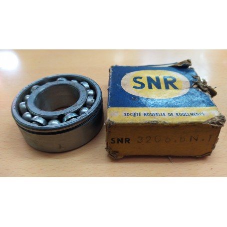 CUSCINETTO A SFERA SNR 3206.BN.1 AUTO D'EPOCA 30X62X23,8 CASSA 183/A