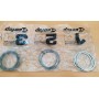 SERIE DI FASCE ELASTICHE FIAT 850 - 900 - PANDA - UNO - A112 - DIAMETRO 65 CASSA 183/A