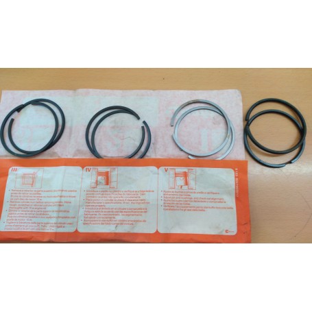 SERIE FASCE ELASTICHE SEGMENTI PISTONI FIAT 110 D - 500 D - F - L - GIARDINIERA DIAMETRO 67,4 CASSA 176/A