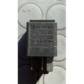RELE CORRENTE DI LAVORO 12V-20/10A 1 S.C. USATO ORIGINALEOPEL CORSA C 24435922 CASSA 253/A