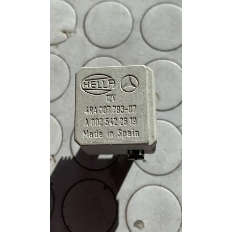 RELE VENTOLA DI RAFFREDDAMENTO DEL MOTORE MERCEDES-OPEL- ORIGINALE USATO 0025422619 CASSA 253/A