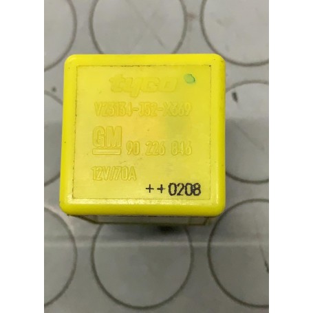 RELE CORRENTE DI LAVORO OPEL CORSA C 90226846 ORIGINALE USATO CASSA 253/A