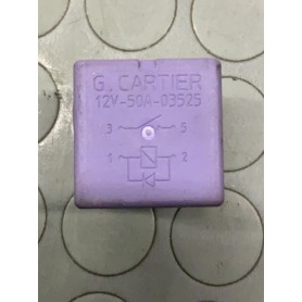 RELE RENAULT CLIO III LAGUNA MEGANE 12V 50A 4 PIN USATO 03525 CASSA 253/A