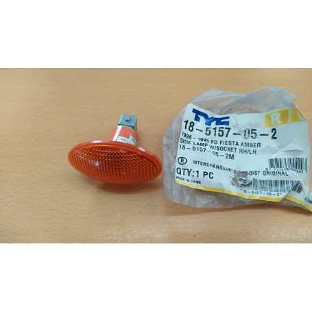 LUCCIOLA FRECCIA LATERALE ARANCIO - DX SX - FORD FIESTA 96 AL02 - KA 96 AL 08 TRANSIT 91 AL 03 CASSA 178/A