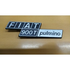 SIGLA FREGIO POSTERIORE FIAT 900 T METALLO CASSA 253/A
