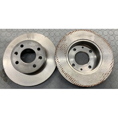 COPPIA DISCHI FRENO ANTERIORE RENAULT 18-RAPID DISP.PILENGA 5145 SCAFF.DISCHI.PIAN.1