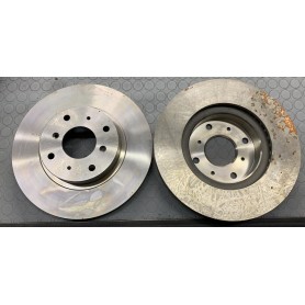 COPPIA DISCHI FRENO ANTERIORE VENTILATI ROVER 800 DISP GRAF DF29436 SCAFF.DISCHI.PIAN.1