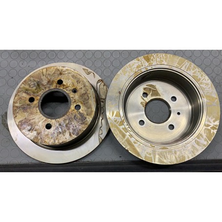 COPPIA DISCHI FRENO ANTERIORE FORD ESCORT V-VI-VII-ORION DISP.PILENGA 5279 SCAFF.DISCHI.PIAN.1