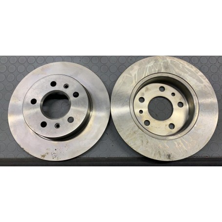 COPPIA DISCHI FRENO POSTERIORI RENAULT LAGUNA I-SAFRANE I-II DISP.GRAF DF29357 SCAFF.DISCHI PIAN.1