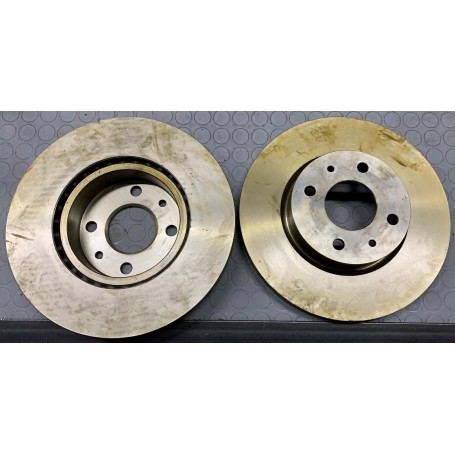 COPPIA DISCHI FRENO VENTILATI ANTERIORI ALFA ROMEO 164-FIAT CROMA-LANCIA THEMA DISP.RC WD15200B SCAFF.DISCHI.PIAN.2