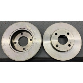 COPPIA DISCHI FRENO ANTERIORI VENTILATI FORD MONDEO I-II-SCORPIO I-II PILENGA V271 SCAFF.DISCHI.PIAN.2