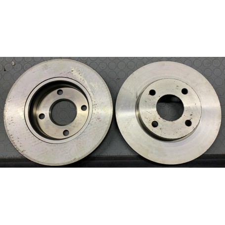 COPPIA DISCHI FRENO ANTERIORI VENTILATI FORD MONDEO I-II-SCORPIO I-II PILENGA V271 SCAFF.DISCHI.PIAN.2