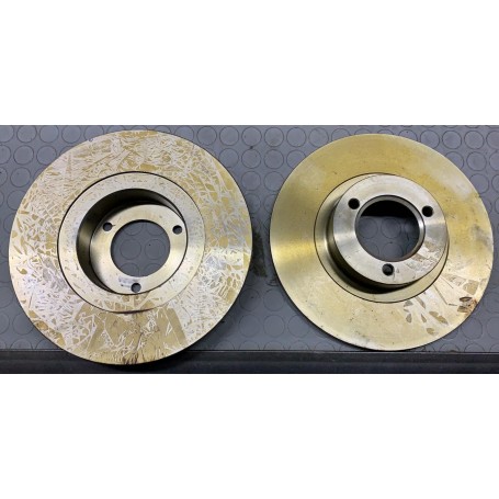 COPPIA DISCHI FRENO POSTERIORI CITROEN C4-PEUGEOT 307 DISP.PILENGA 5177 SCAFF.DISCHI PIAN 2 