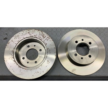 COPPIA DISCHI FRENO POSTERIORI RENAULT LAGUNA I-LAGUNA I GRANDTOUR-SAFRANE I PILENGA 5745 SCAFF.DISCHI.PIAN.3