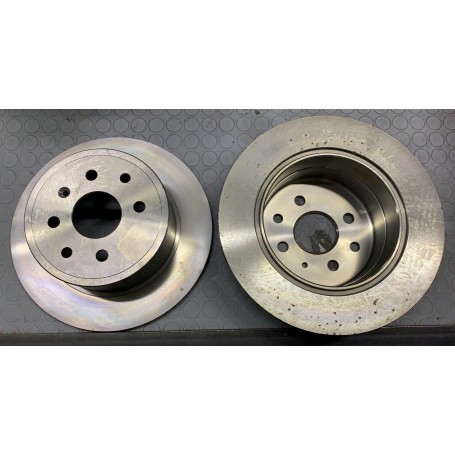 COPPIA DISCHI FRENO POSTERIORI OPEL VECTRA A-CALIBRA A DISP GRAF DF29426 SCAFF.DISCHI.PIAN.3