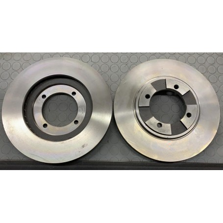 COPPIA DISCHI FRENO ANTERIORI VENTILATI HYUNDAI ELANTRA-LANTRA I-LANTRA II-SONATA IV GRAF DF29405 SCAFF.DISCHI.PIAN.3