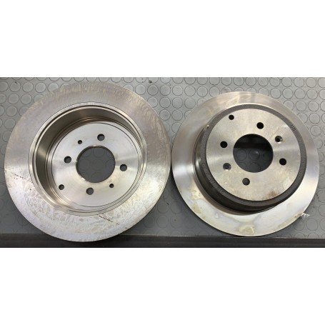 COPPIA DISCHI FRENO POSTERIORI PEUGEOT 406 DISP GRAF DF29431L SCAFF.DISCHI.PIAN.4