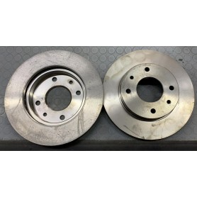 COPPIA DISCHI ANTERIORI VENTILATI HYUNDAI SONARA II- SONARA III - DISP.PILENGA V690 SCAFF.DISCHI.PIAN.4